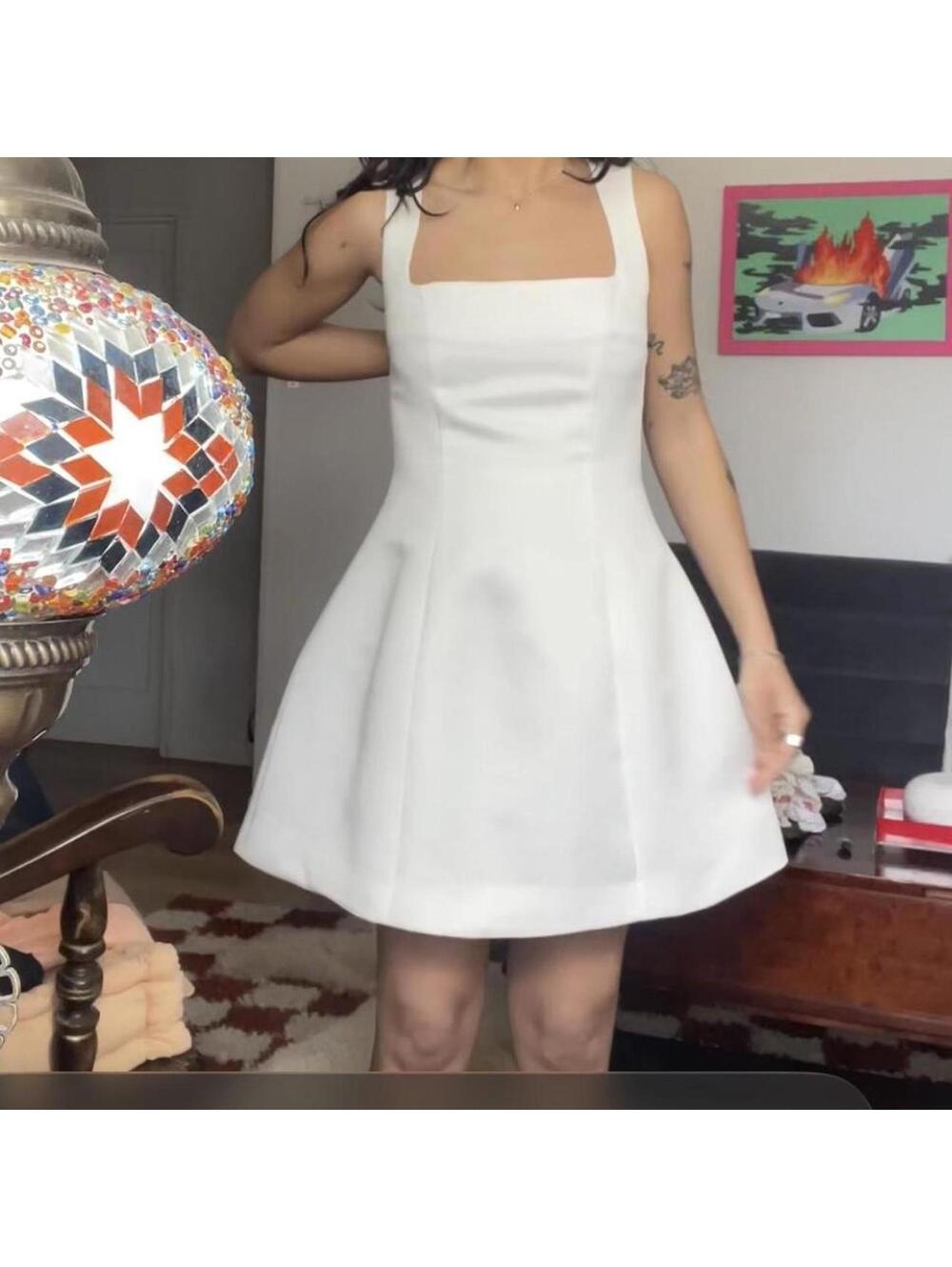 Elliatt white mini dress Size XS